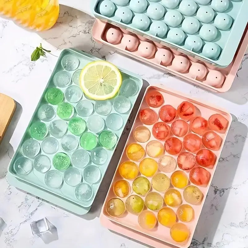Round Silicone Ice Tray