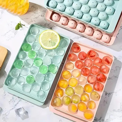 Round Silicone Ice Tray