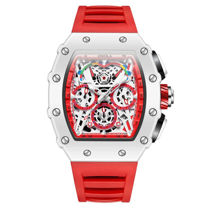 ONOLA Brand Quartz Men Watches Multifunction Luminous Fashion Waterproof  Sports Wristwatch