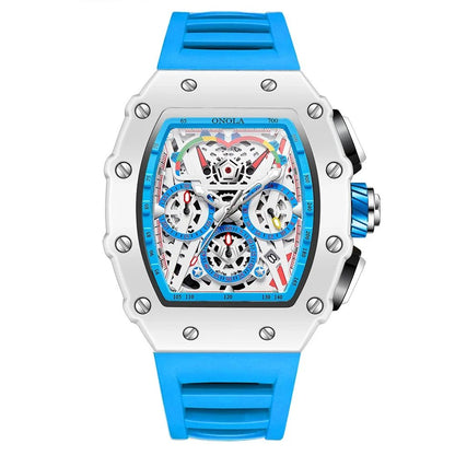 ONOLA Brand Quartz Men Watches Multifunction Luminous Fashion Waterproof  Sports Wristwatch