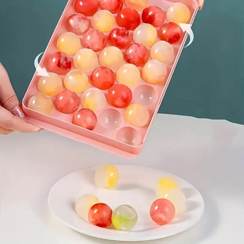 Round Silicone Ice Tray