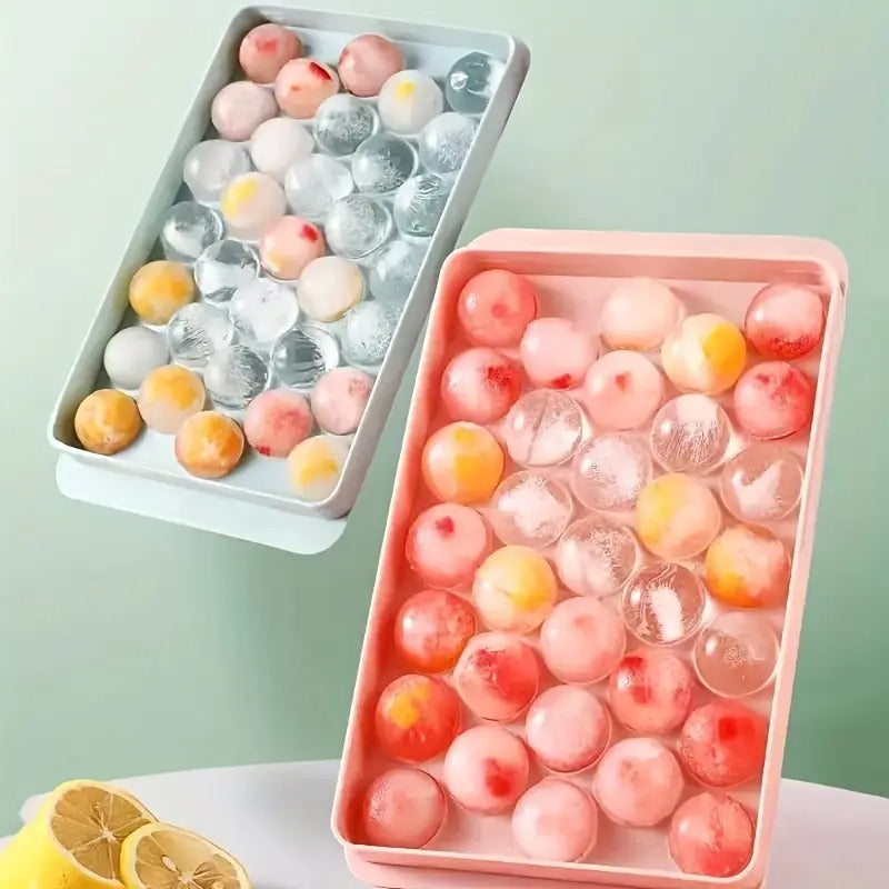Round Silicone Ice Tray