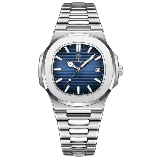 POEDAGAR Luxury Men Waterproof Wristwatch