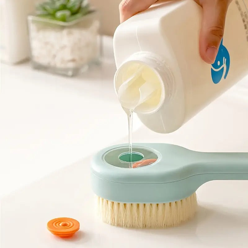 Liquid Handle Bath Brush